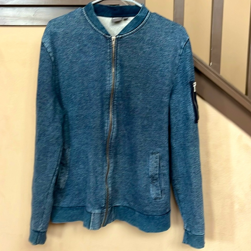 ASOS Jersey Bomber Jacket